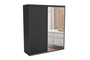 Szafa przesuwna z lustrem 120 cm Green 3 na wymiar