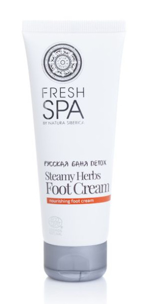 NATURA SIBERICA Krem do stóp odżywczy Steamy Herbs 75 ml