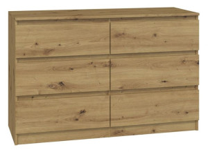 Komoda Malwa M6 120 400 - Dąb Artisan