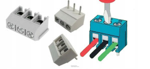 Listwa zaciskowa 3 PIN do druku, płytki PCB