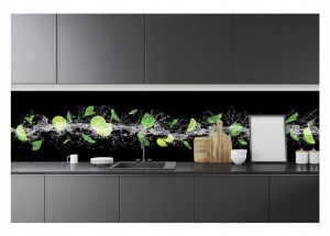 Fototapeta Do Kuchni Zmywalna Limonki Owoce 250x60