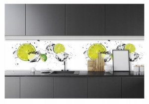 Fototapeta Do Kuchni Zmywalna Owoce Limonki 250x60