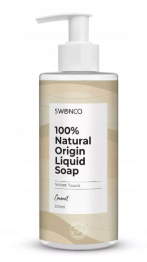 SWONCO Naturalne mydło w płynie kokosowe 300ml
