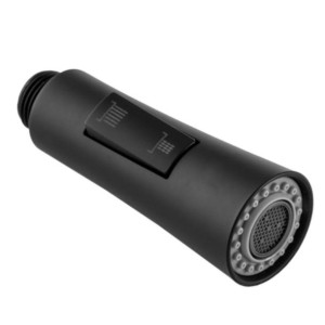 FORIO czarna słuchawka do baterii kuchennej