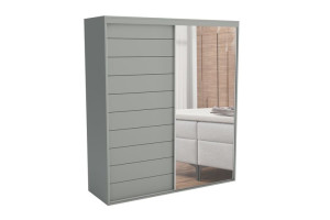 Szafa przesuwna z lustrem 200 cm Green 6 na wymiar