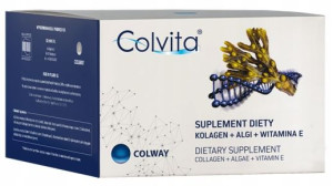 Colvita Kolagen + Algi + Witamina E 60 kapsułek COLWAY