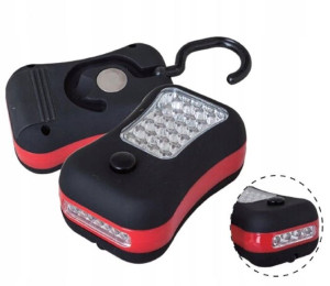Latarka wielofunkcyjna lampa robocza 24xLED +4xLED