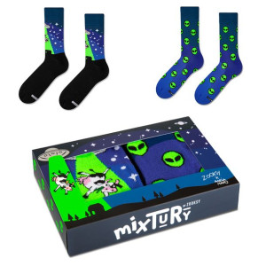Kolorowe Skarpety Damskie mixTURY UFO Box 36-40
