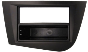 Ramka radiowa 1DIN SEAT LEON CZARNA 2005-2009
