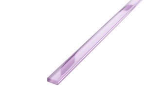 Listwa Szklana Różowa Viola 2.3 X 60 Cm