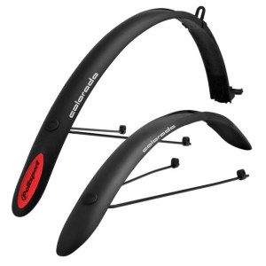 Zestaw błotników Polisport Colorado City 28" czarne