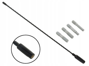 Antena Maszt Samochodowy Fm 42,5cm - 4 Gwinty