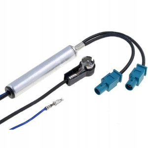 Separator antenowy ISO 2x Fakra VW, Audi, Seat, Sk