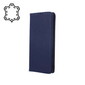 Etui skórzane Smart Pro do Realme 8 granatowe