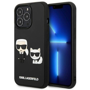 Karl Lagerfeld KLHCP13X3DRKCK iPhone 13 Pro Max 6,7" czarny/black hardcase
