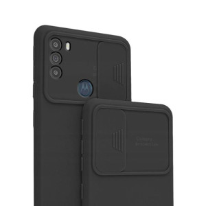 Etui MOTOROLA MOTO G71 4G / 5G Silikonowe z Osłoną na Aparat Nexeri Silicon