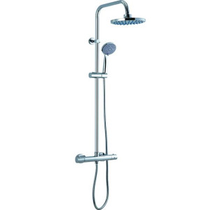 Otavia zestaw prysznicowy z baterią termostatyczną chrom