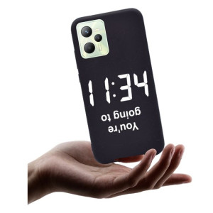 Etui back case matt do Realme C35 WZORY Nadruk