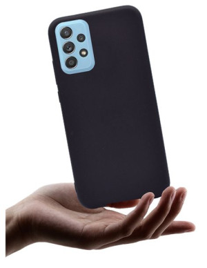 Etui Case czarne matowe Back do Samsung A73 5G