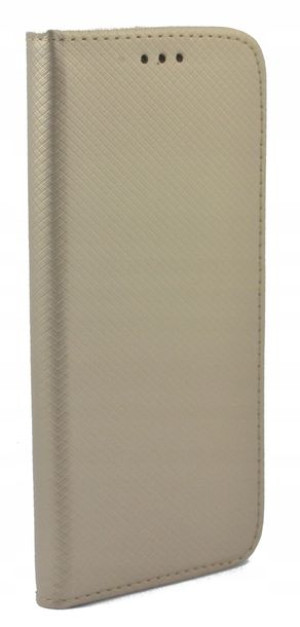 ETUI Bookcase kabura Magnet Samsung A51 5G złoty
