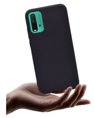 Etui czarne matowe Black Matt do Xiaomi Redmi 9t