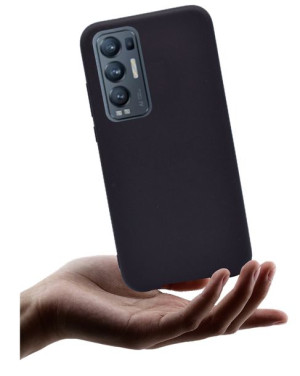 Etui czarne matowe Black do Oppo Reno 5 Pro Plus