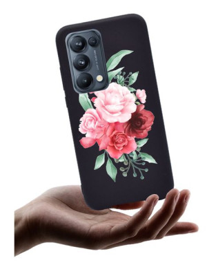 Etui back case matt do Oppo Reno 5 Modne WZORY