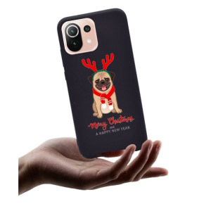 Etui świąteczne Mikołaj do Xiaomi Mi11 Lite WZORY