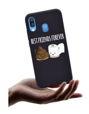 Etui back case matt do Samsung A40 WZORY NADRUKI