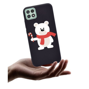 Etui świąteczne Mikołajki do Samsung A22 5G WZORY