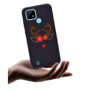 Etui świąteczne Mikołajki do Realme 7i C12 WZORY