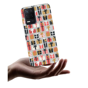 Etui świąteczne Mikołajki do Realme 8 5G WZORY