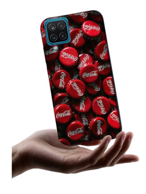 Etui back case matt do Samsung A12 WZORY
