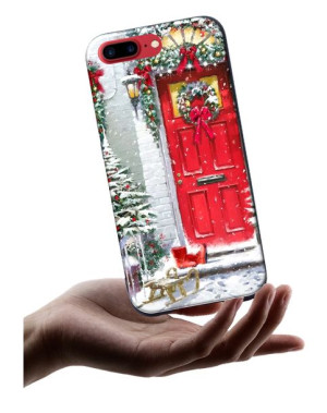 Etui świąteczn do Apple Iphone 7 Plus 8 Plus WZORY