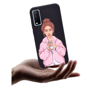 Etui back Matt case do Vivo 11s Nadruk WZORY