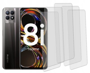5 x Szkło hartowane do telefonu Realme 8i
