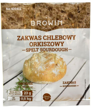 ZAKWAS ORKISZOWY chlebowy z drożdżami  409411
