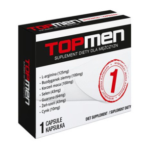 Topmen Najskuteczniejsze Tabletki Na Erekcję 1 Tabletka