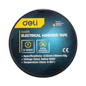 Taśma Izolacyjna Deli Tools Edl5261, 10m