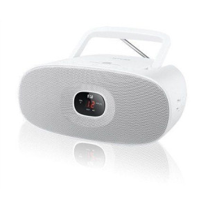 Muse Md-202rdw White, Portable Radio Cd Player,