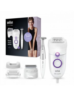 Braun Epilator Se5825p Silk-epil White, Corded