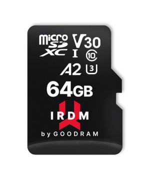 Karta microSD 64GB GOODRAM IRDM | 4K UHS-I U3 A2