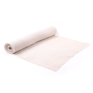 Tkanina Jutowa Biała Juta Bielona 50 Cm Na Metry
