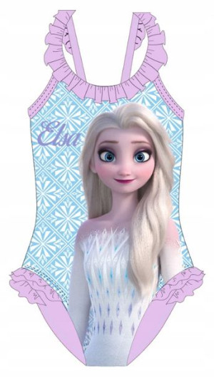Kostium Kąpielowy Strój basen Elza Frozen 128-134