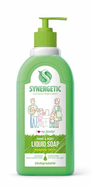 Synergetic Mydło Do Rąk Pielęgnacyjne Kwiatowe 500ml