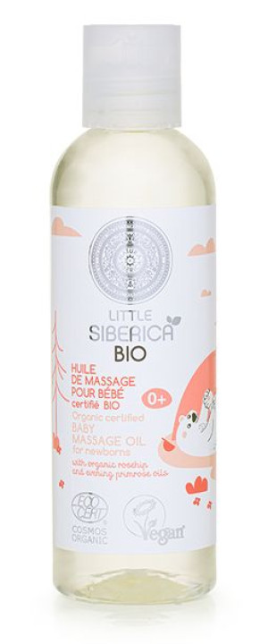 LITTLE SIBERICA Olejek do masażu dla dzieci 0+ 200 ml