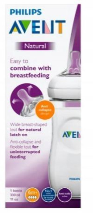 Butelka Philips Avent Natural 330 ml 6 m+