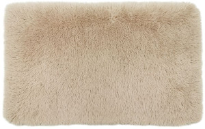 Miękki Pluszowy Dywan Shaggy Włochacz 115x160 Comfit Jasny Beż