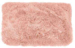 Miękki Pluszowy Dywan Shaggy Włochacz 80x130 Comfit Różowy