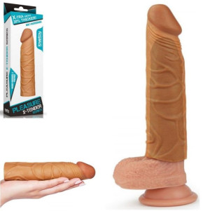 Nakładka na Penisa Pleasure X-Tender +2,5cm dłuższy